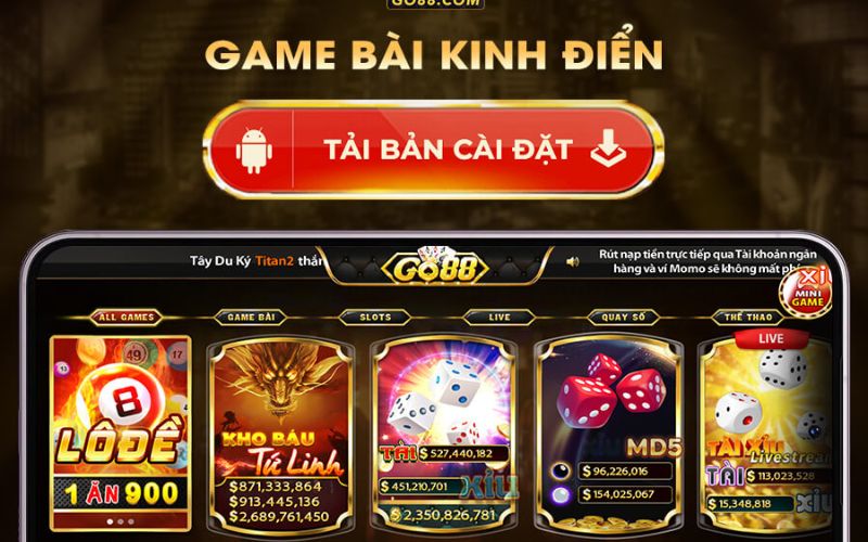 Các bước tải app Go88 vô cùng đơn giản 