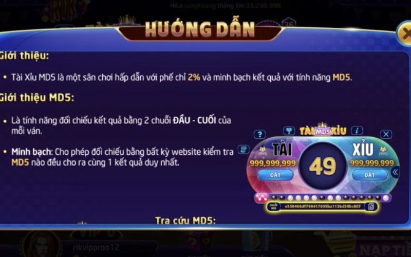 Lối chơi chi tiết ở phiên bản MD5